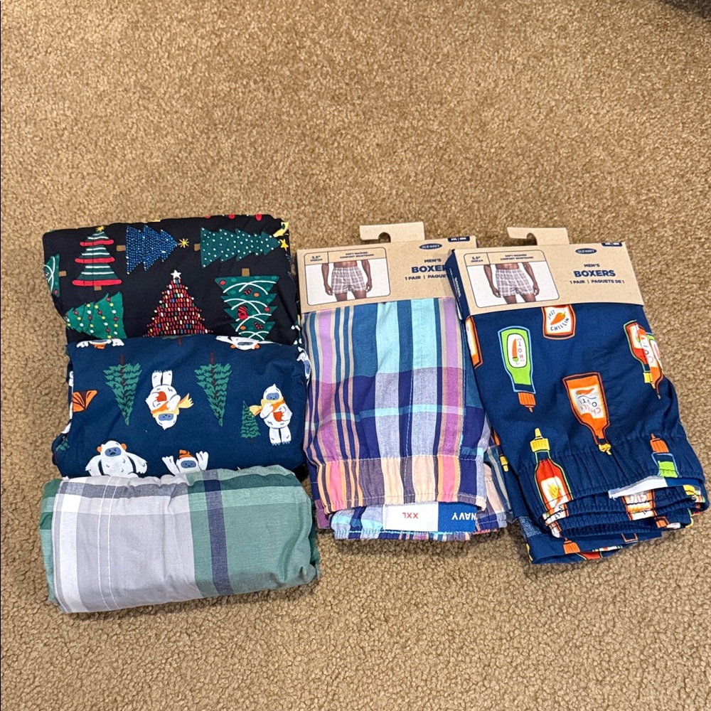 Old Navy men’s boxers - Festive and Playful Designs